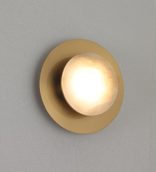 Lima Single Marble Wall Lamp
