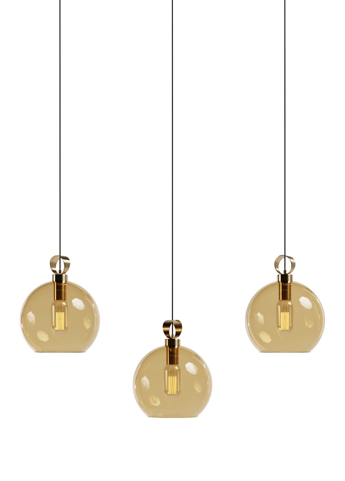 Globe Brass Detailed Triple Set - Linear