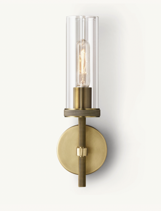 Ohio Single Sided Wall Sconce - Brass