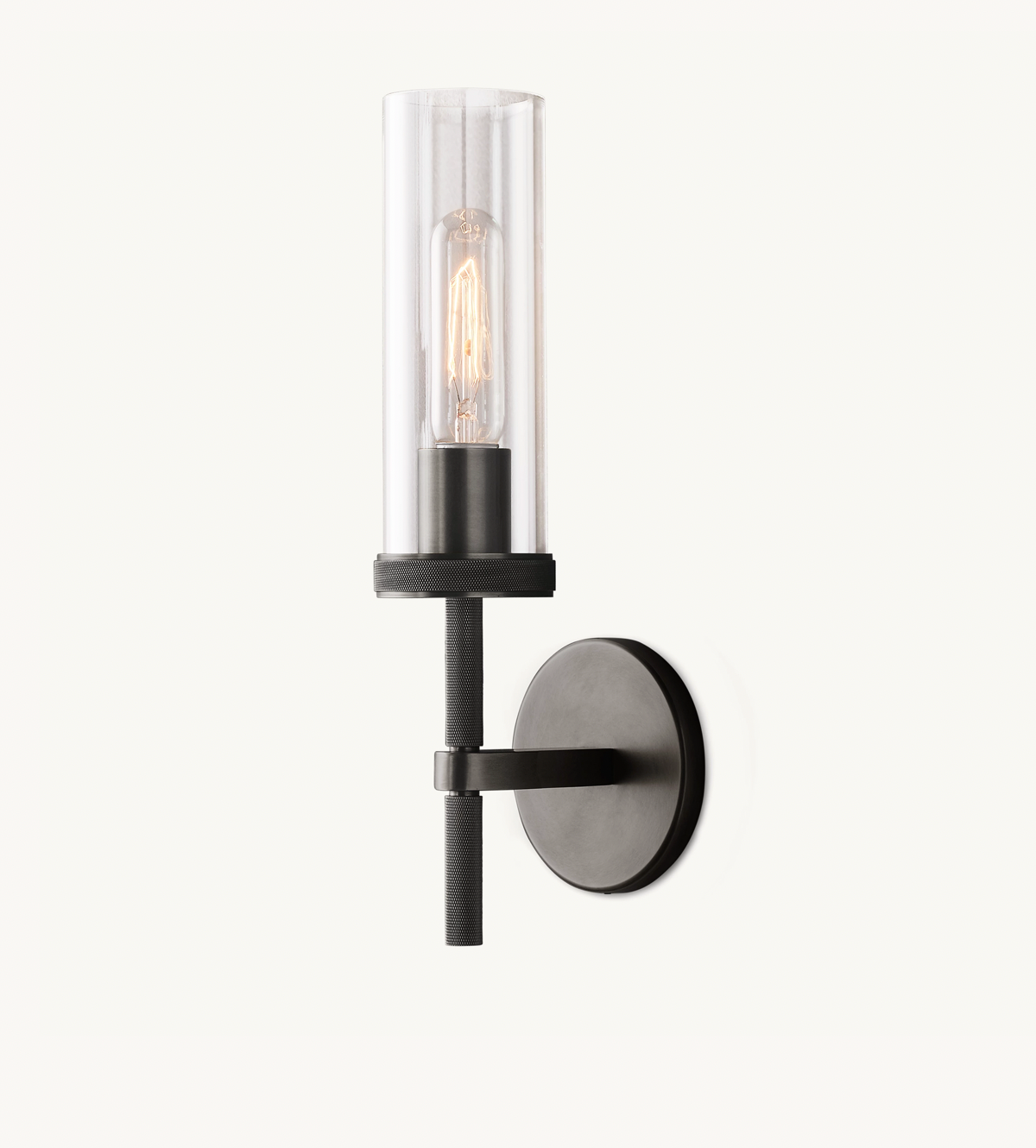 Ohio Single Sided Wall Sconce - Bronze