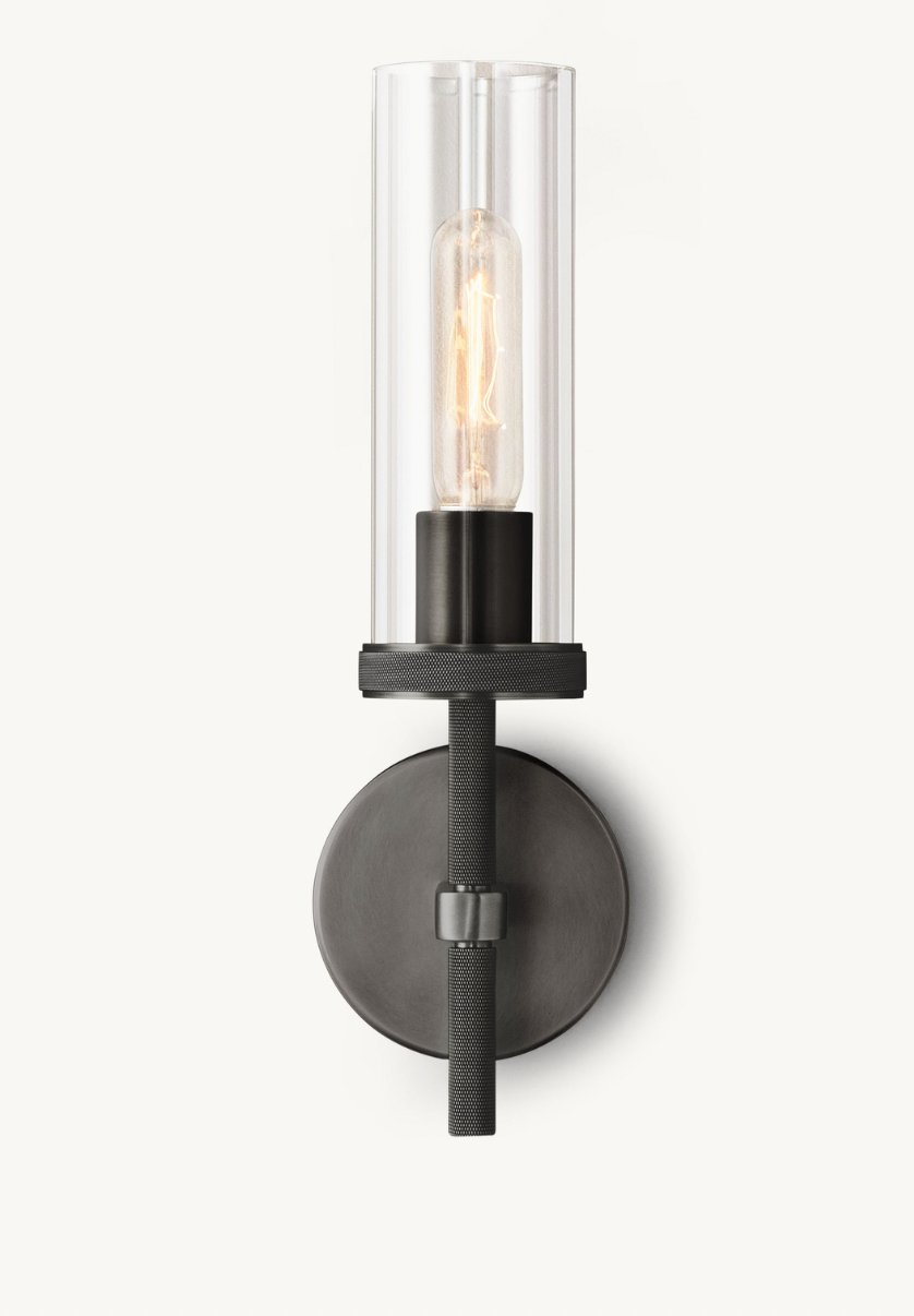 Ohio Single Sided Wall Sconce - Bronze