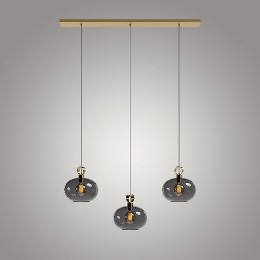 Disco Triple Set - Flat Large Glass