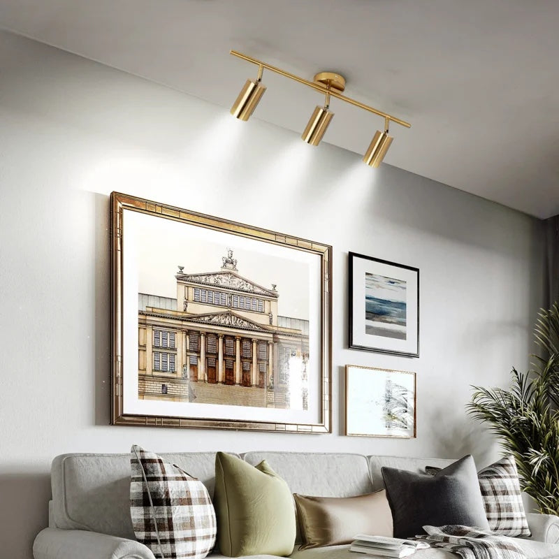 Hive Spot Trio - Matte Brass