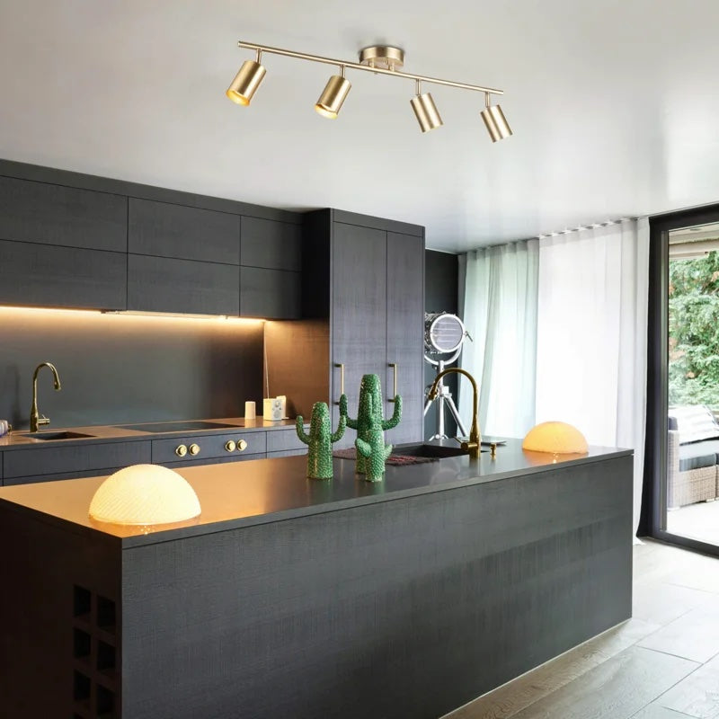 Hive Spot Trio - Matte Brass