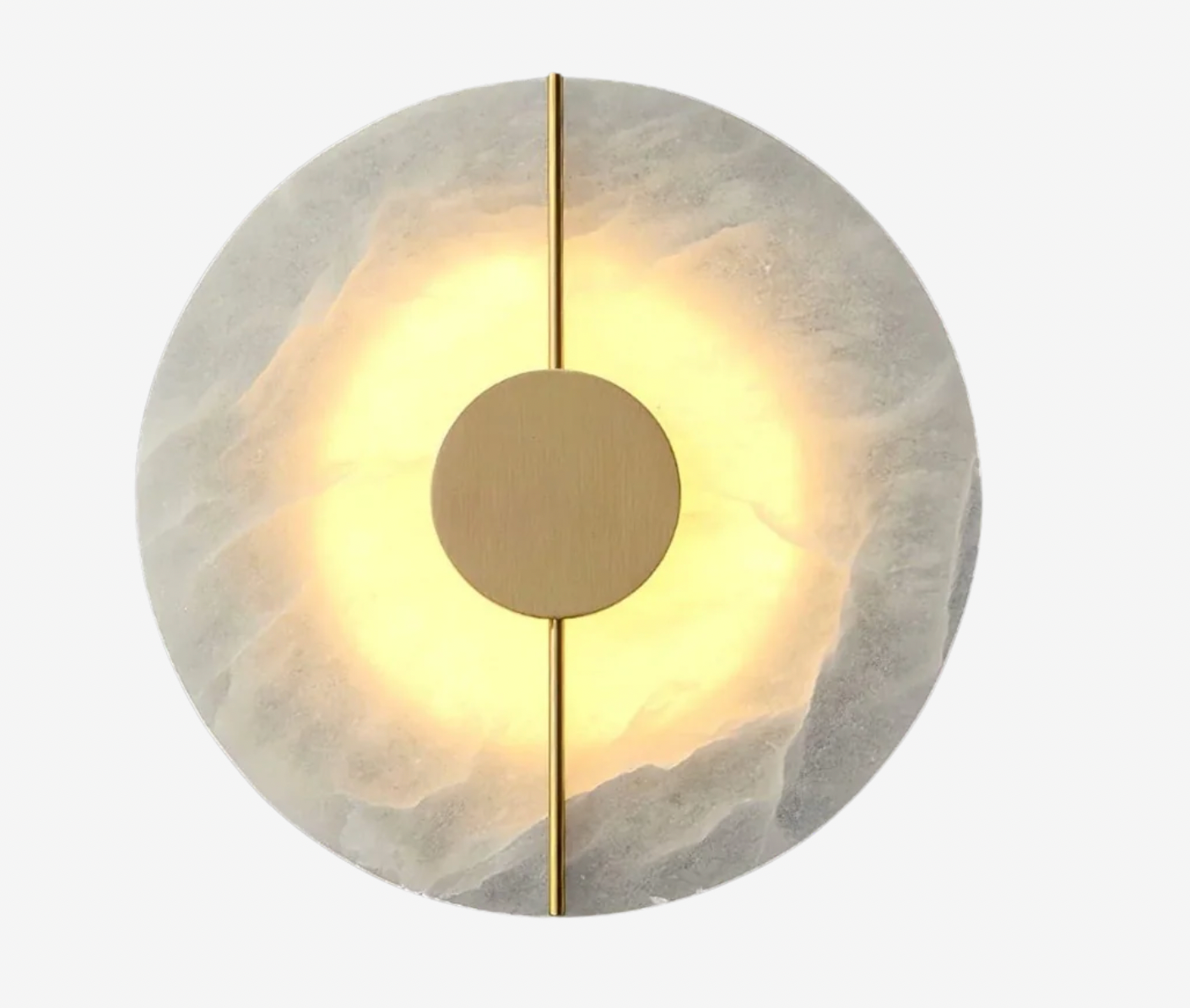 Roma Marble Round Wall Lamp