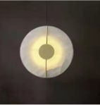 Roma Marble Round Wall Lamp
