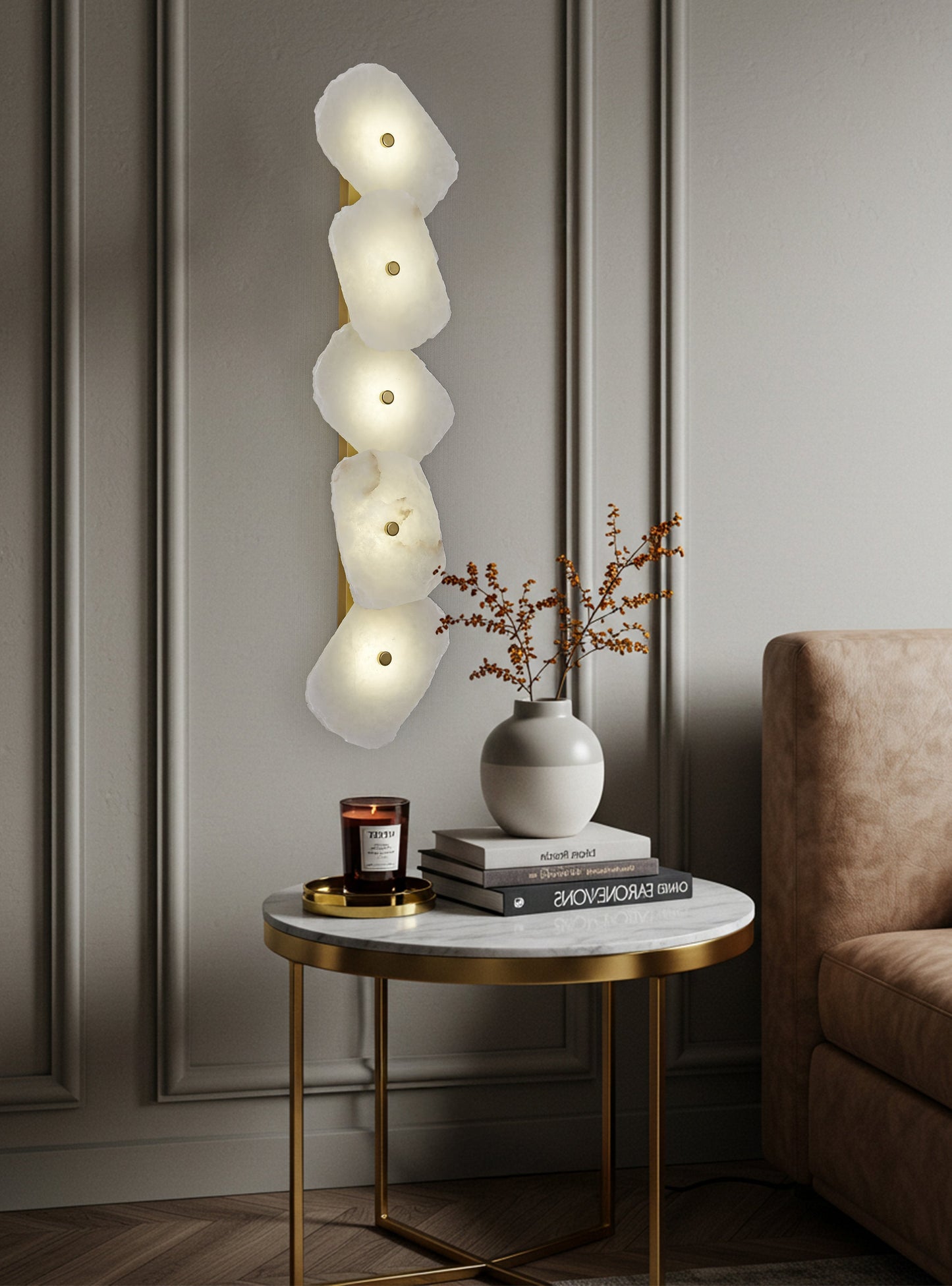 Juliet Five Marble Wall Lamp
