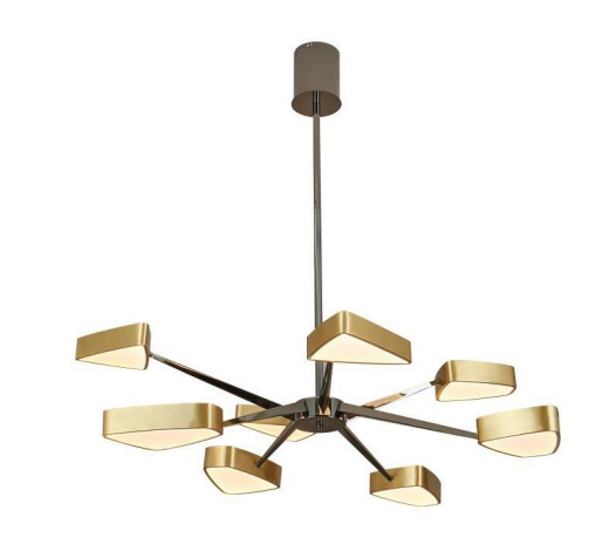 Triangular Arm Helicopter Chandelier with Internal LED