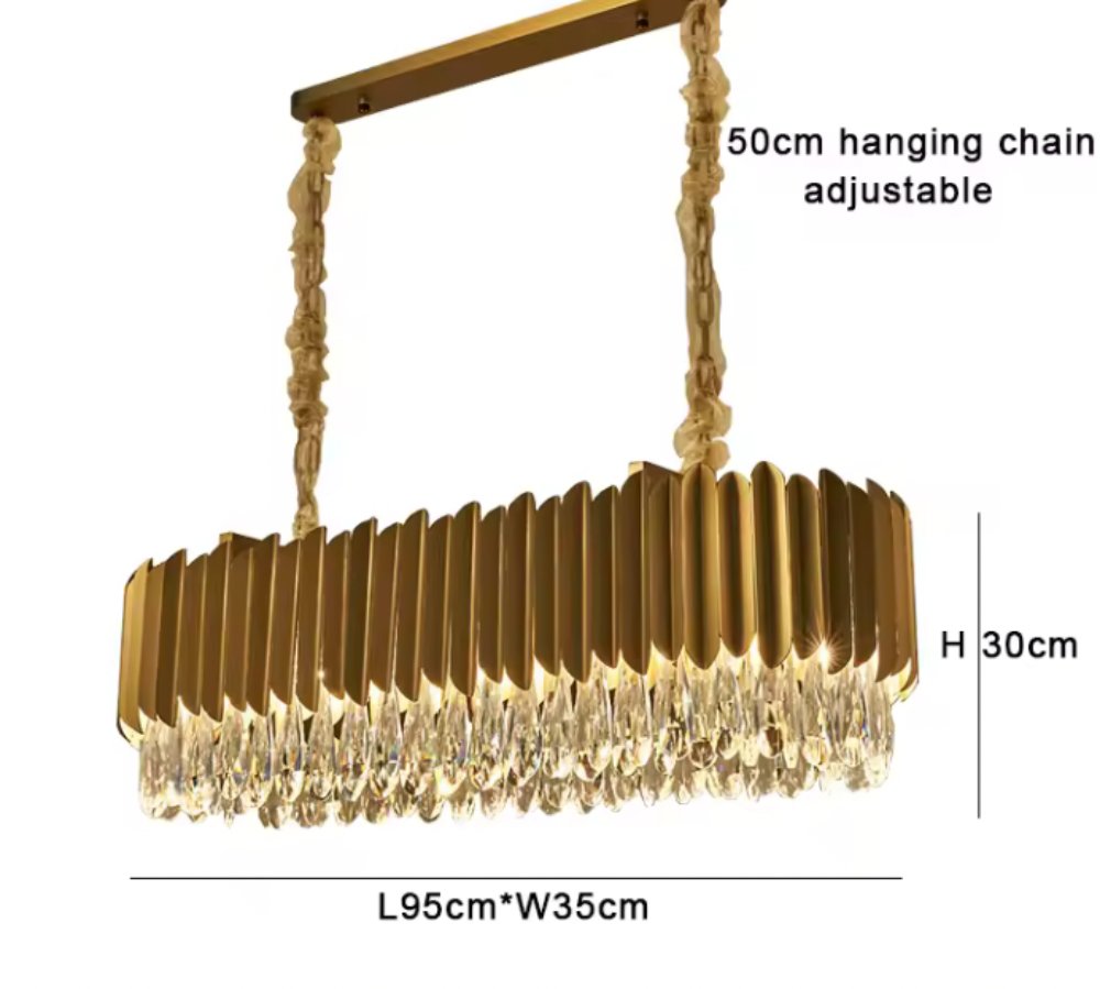 Spear 95 cm Linear Chandelier