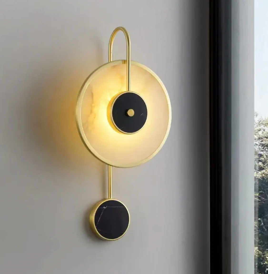 Basel Marble Wall Lamp