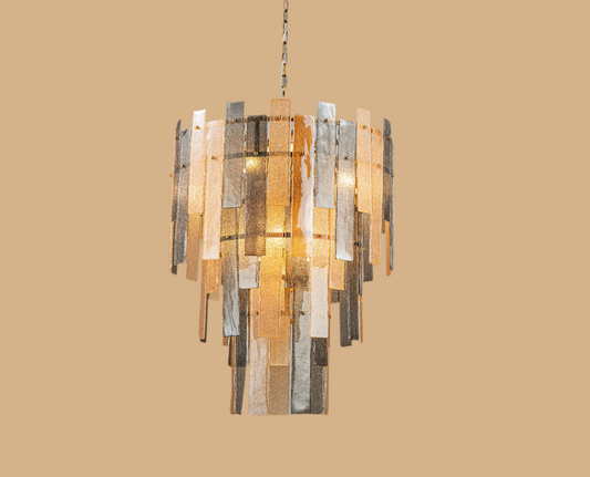 Leiden Glass Round Chandelier