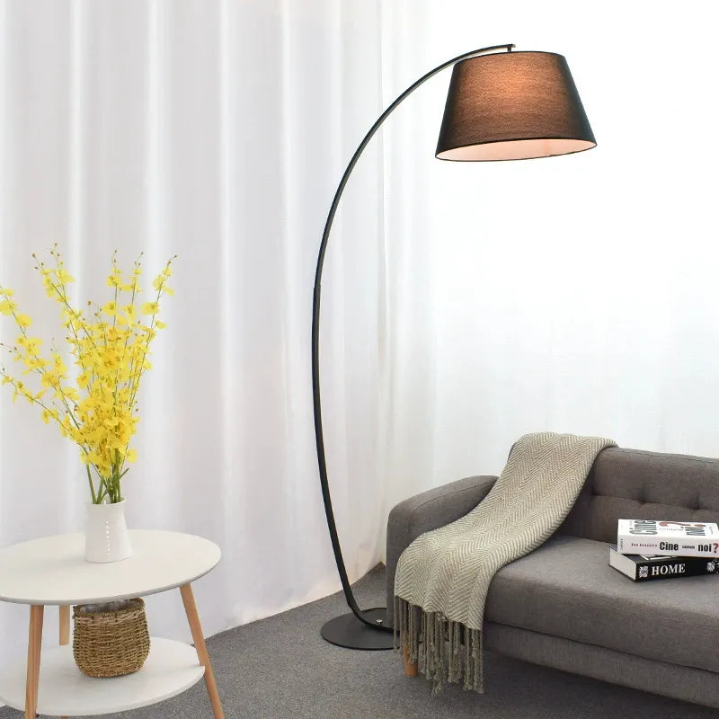 Nora White Floor Lamp