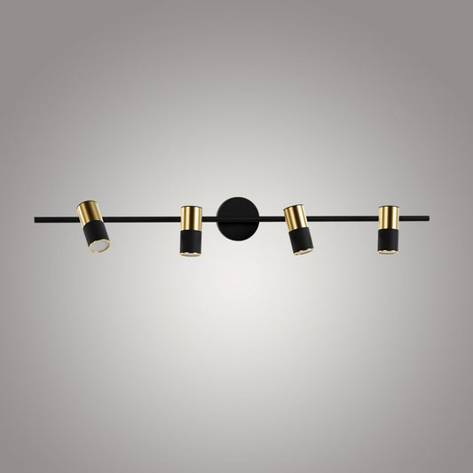 Tire Spot Quadruple- Matte Brass-Black