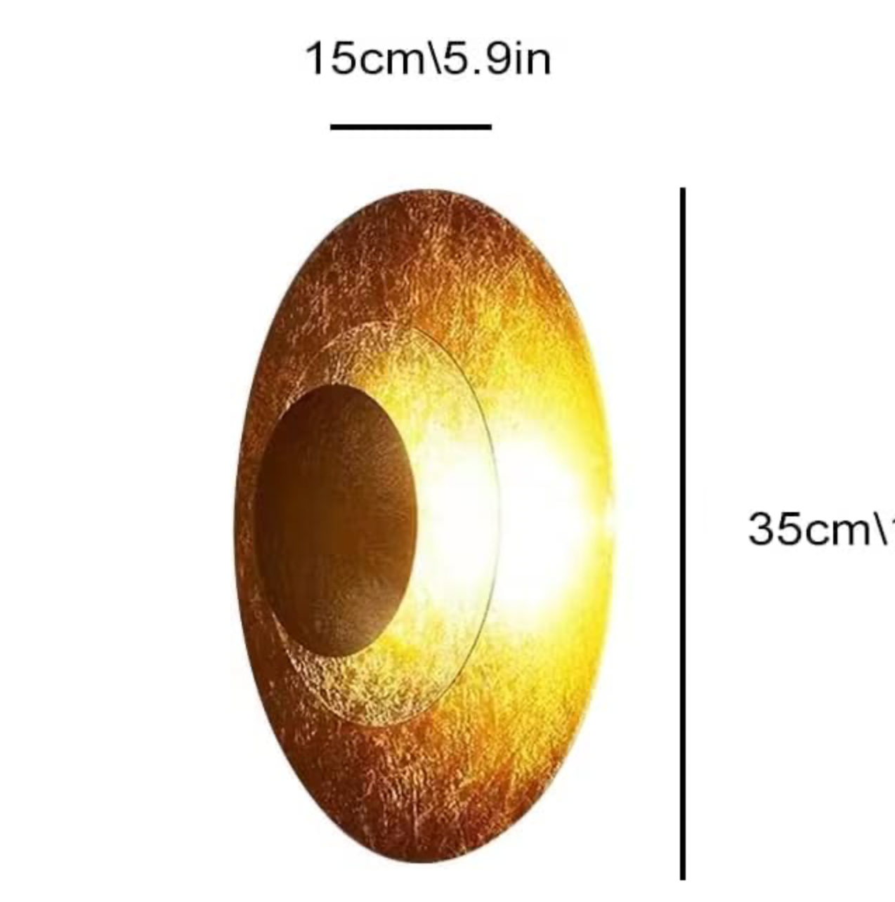 Aura Round Wall Lamp