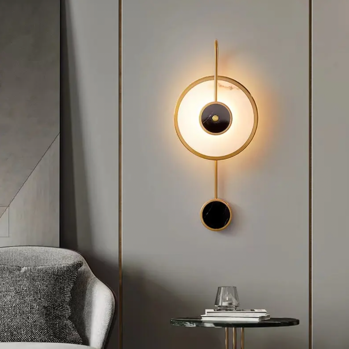 Basel Marble Wall Lamp