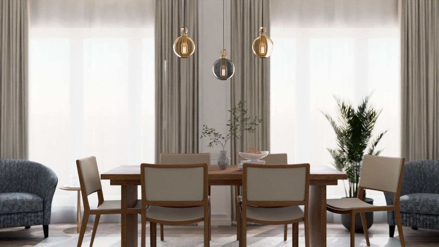 Globe Brass Detailed Triple Set - Linear