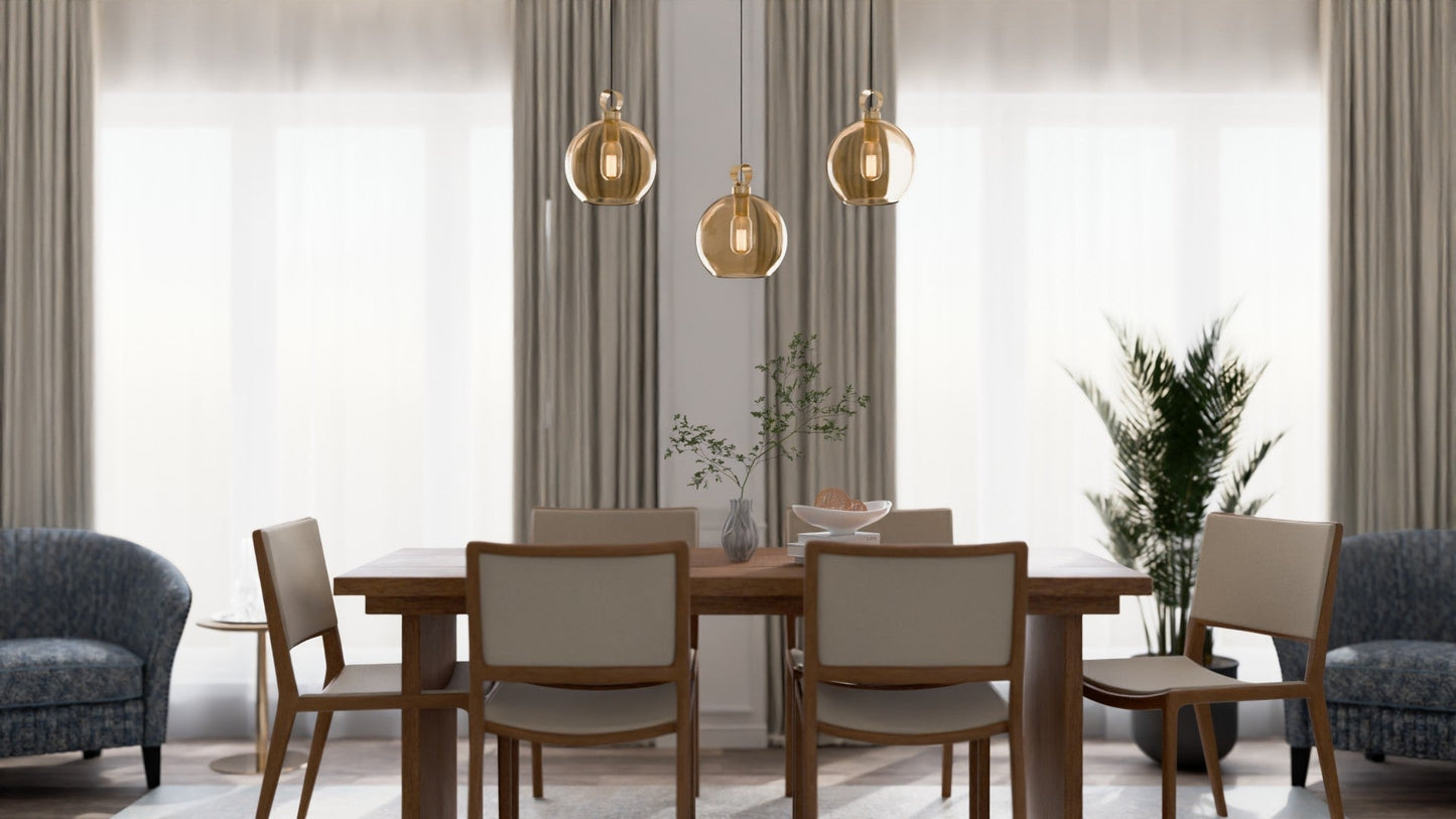 Globe Brass Detailed Triple Set - Linear