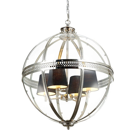 Utah Fener Sarkıt Avize Large - Krom