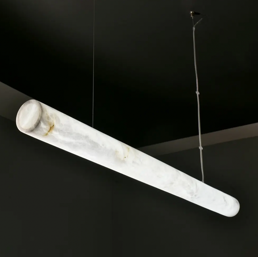 Shiny Marble Linear Chandelier