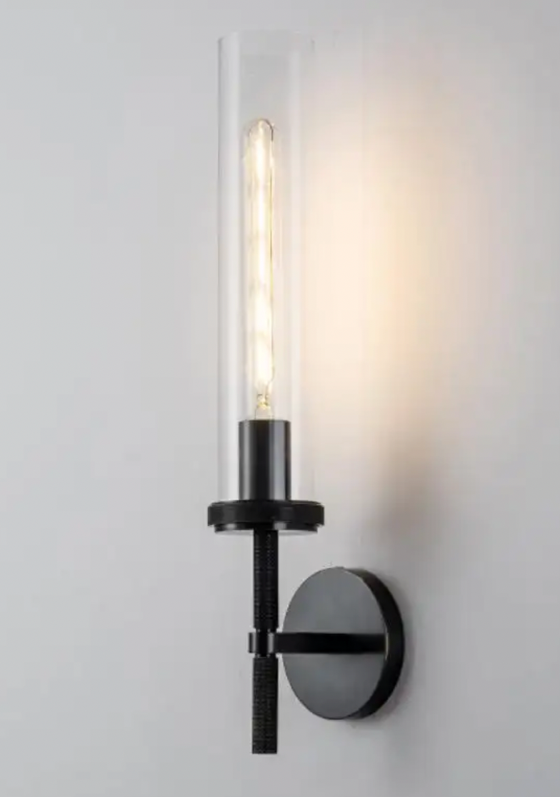 Ohio Single Sided Wall Sconce - Bronze