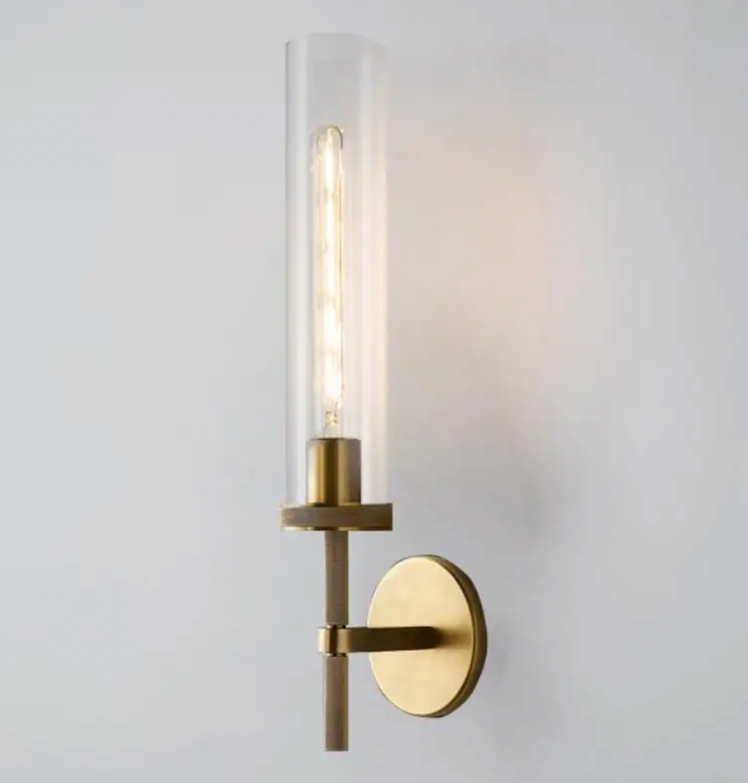 Ohio Single Sided Wall Sconce - Bronze