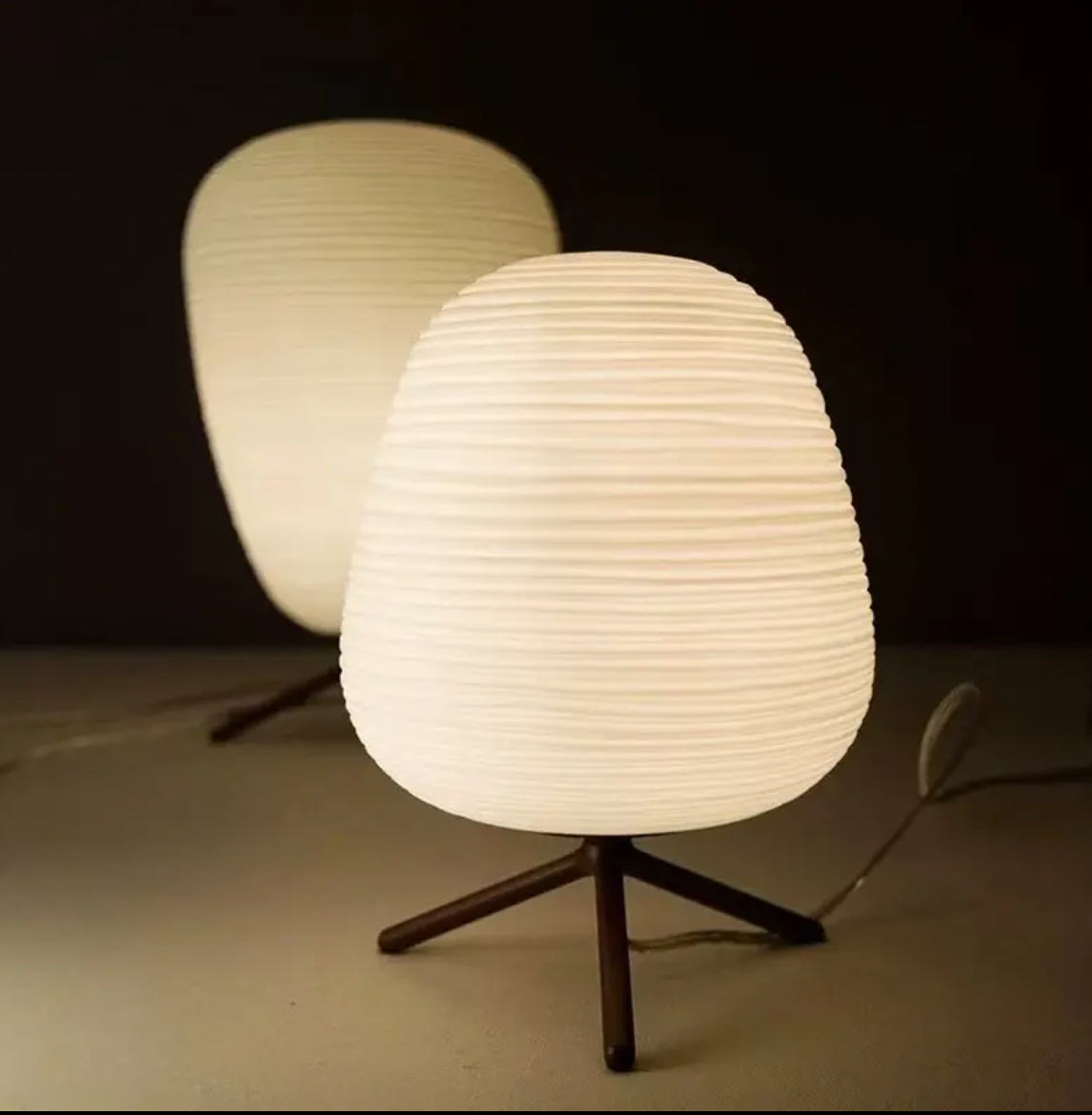 Trio Table Lamp - A & B & C