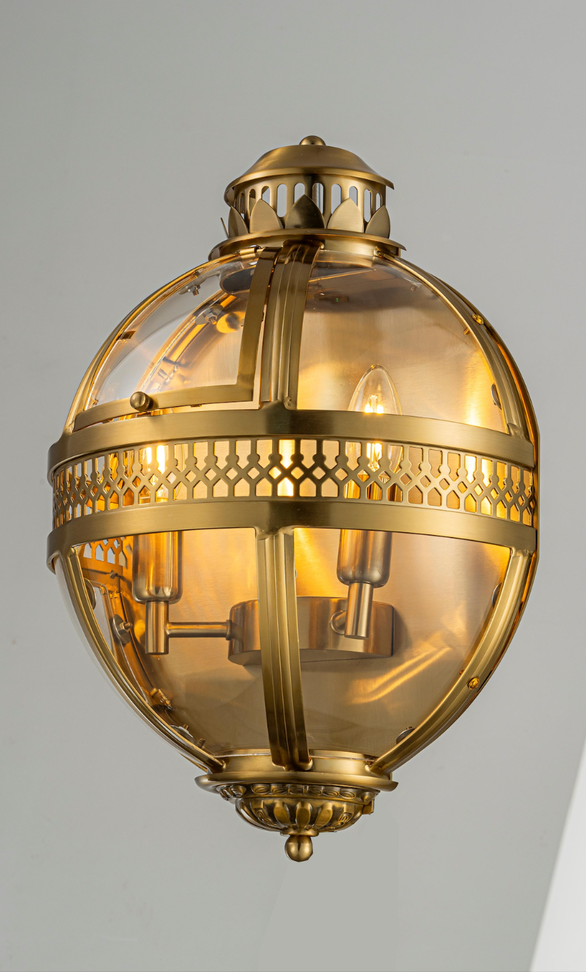 Utah Chrome Glass Wall Sconce