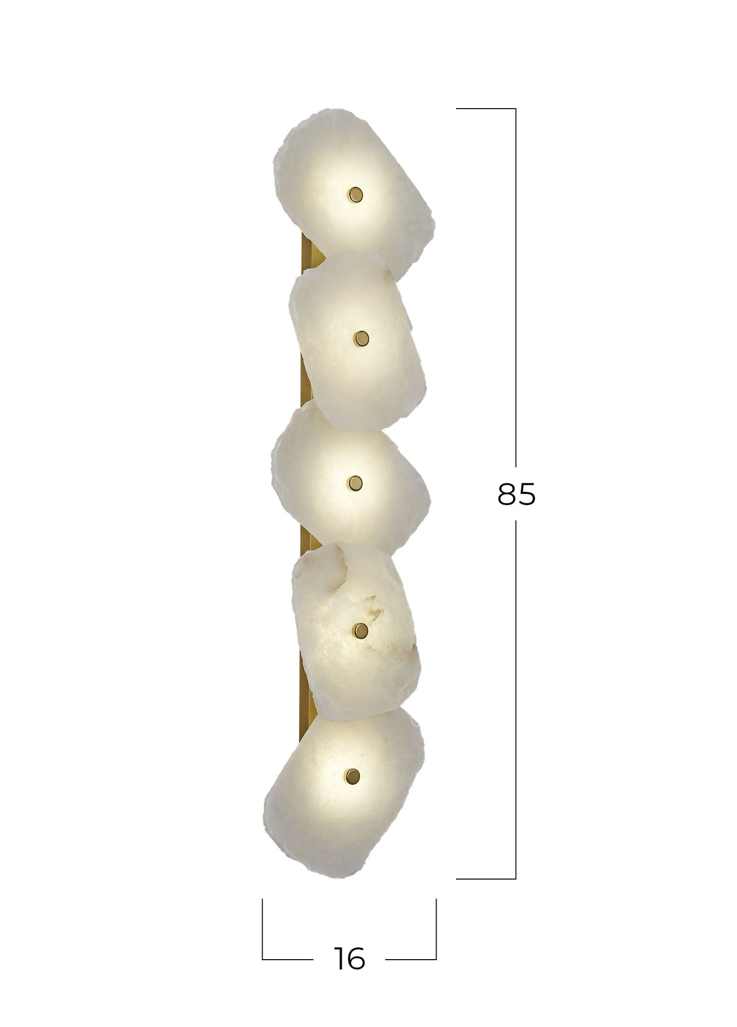 Juliet Five Marble Wall Lamp