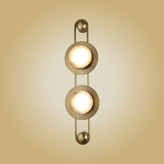 Lima Double Marble Wall Lamp