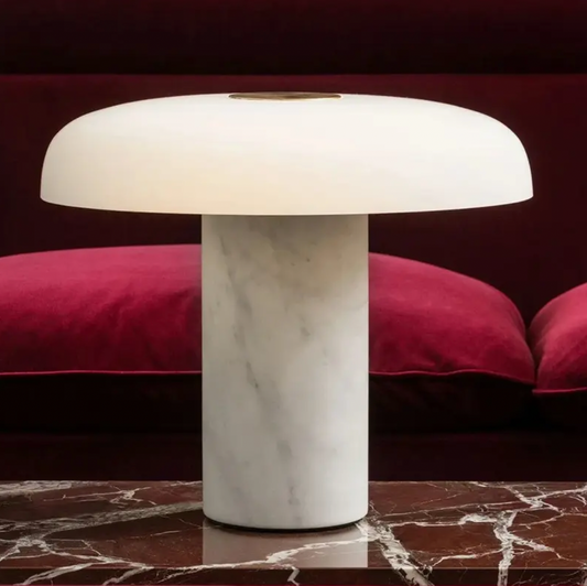 SKY Marble Table Lamp - White